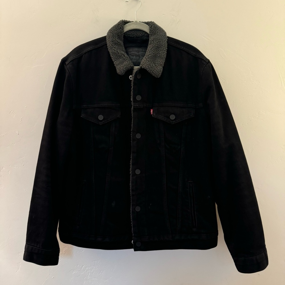 Levi's Black Lightweight Corduroy Jacket